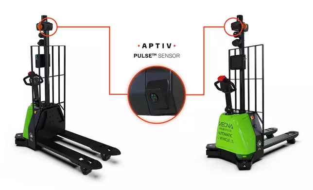 Aptiv’s advanced perception portfolio and machine learning technologies are integrated into Vecna Robotics’ platform.