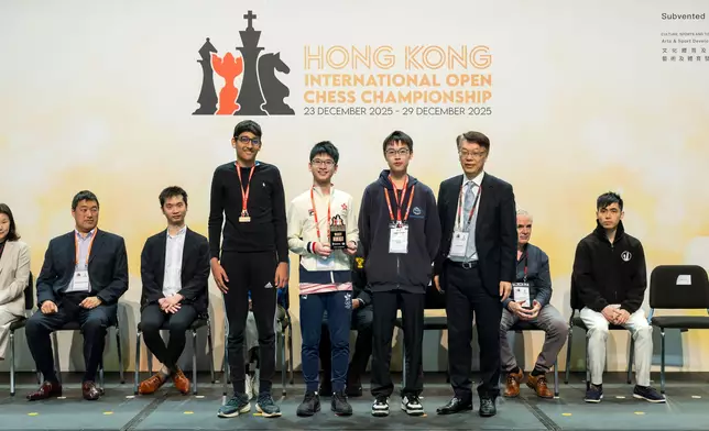 The Best Hong Kong Player in the Open Category is 16-year-old CM Jamison Kao.