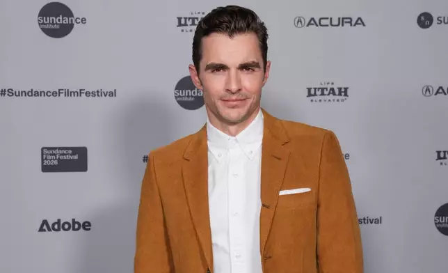 Dave Franco attends the premiere of "The Shitheads" during the Sundance Film Festival on Friday, Jan. 23, 2026, at Library Center Theatre in Park City, Utah. (Photo by Charles Sykes/Invision/AP)
