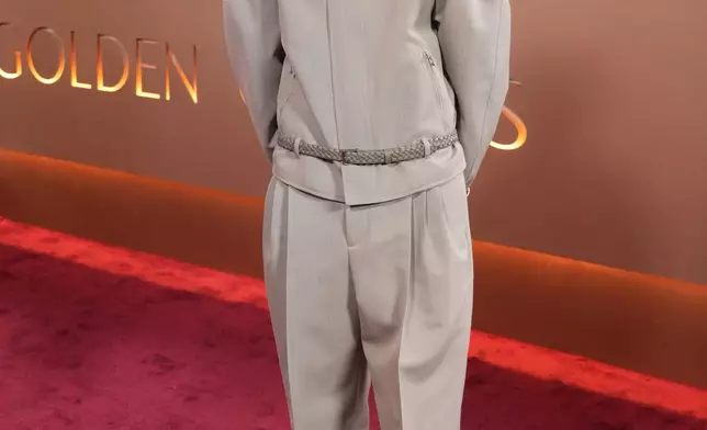 Owen Cooper arrives at the 83rd Golden Globes on Sunday, Jan. 11, 2026, at the Beverly Hilton in Beverly Hills, Calif. (Photo by Jordan Strauss/Invision/AP)