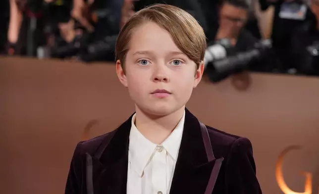 Jacobi Jupe arrives at the 83rd Golden Globes on Sunday, Jan. 11, 2026, at the Beverly Hilton in Beverly Hills, Calif. (Photo by Jordan Strauss/Invision/AP)