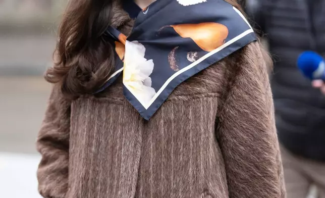 Sanija Ameti, a Swiss politician, arrives at the Zurich District Court for her trial Wednesday, January 28, 2026, in Zurich, Switzerland. (Claudio Thoma/Keystone via AP)