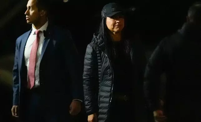 Director of National Intelligence Tulsi Gabbard enters the Fulton County Election HUB as the FBI takes Fulton County 2020 Election ballots, Wednesday, Jan. 28, 2026, in Union City, Ga., near Atlanta. (AP Photo/Mike Stewart)