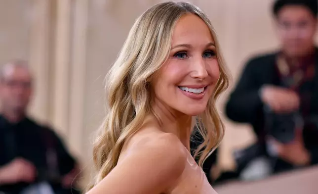 Nikki Glaser arrives at the 83rd Golden Globes on Sunday, Jan. 11, 2026, at the Beverly Hilton in Beverly Hills, Calif. (Photo by Richard Shotwell/Invision/AP)