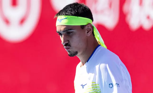 Lorenzo Sonego was outclassed by Jerry Shang Juncheng in their second round match at the Bank of China Hong Kong Tennis Open 2026, Photo source: BOCHKTO