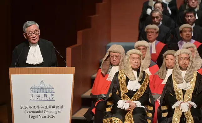 CJ's speech at Ceremonial Opening of Legal Year 2026 Source: HKSAR Government Press Releases