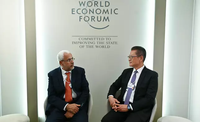 FS begins visit to Davos, Switzerland (with photos/video) Source: HKSAR Government Press Releases