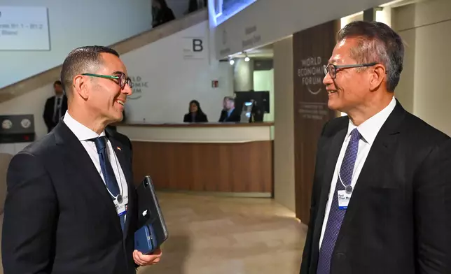 FS continues to attend World Economic Forum Annual Meeting in Davos, Switzerland (with photos/video) Source: HKSAR Government Press Releases