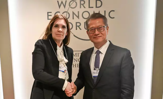 FS continues to attend World Economic Forum Annual Meeting in Davos, Switzerland (with photos/video) Source: HKSAR Government Press Releases