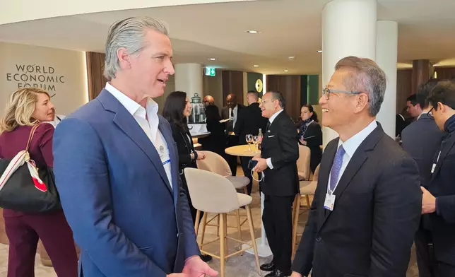 FS continues to attend World Economic Forum Annual Meeting in Davos, Switzerland (with photos/video) Source: HKSAR Government Press Releases