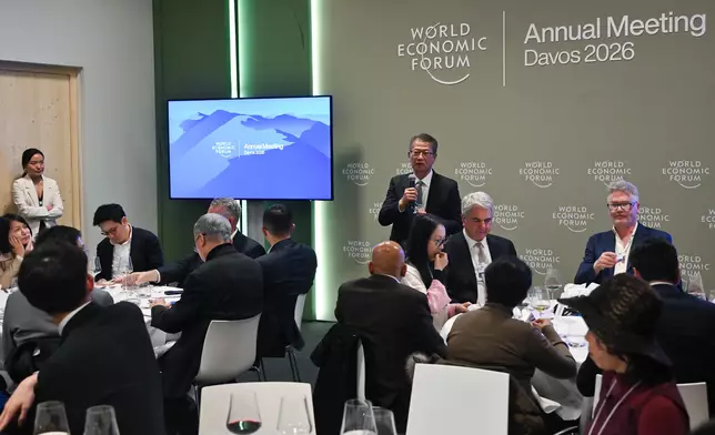 FS promotes Hong Kong's advantages to global leaders in Switzerland (with photos/video) Source: HKSAR Government Press Releases