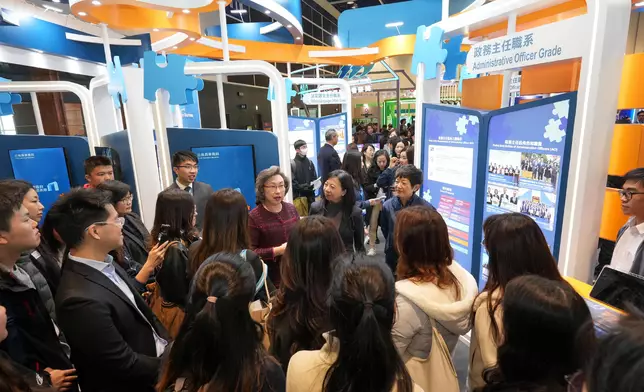 SCS encourages youth to learn about wide variety of government jobs  Source: HKSAR Government Press Releases