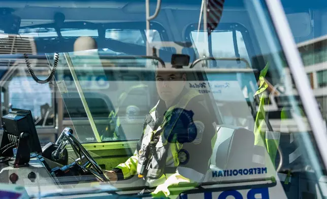 Metropolitan Police Department diver Robert Varga poses for a portrait, Thursday, Jan. 22, 2026, in Washington. (AP Photo/Julia Demaree Nikhinson)