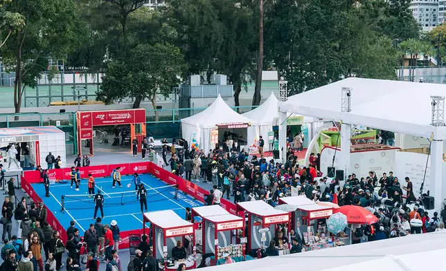 Tournament Village popular with fans