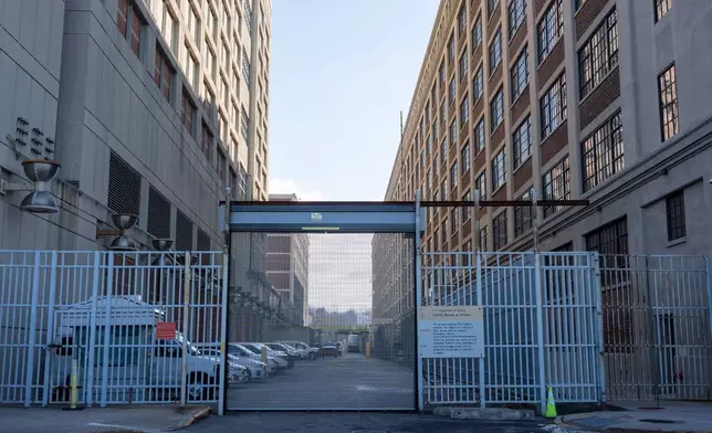 A general view shows Metropolitan Detention Center on Sunday, Jan. 4, 2026, in New York. (AP Photo/Yuki Iwamura)