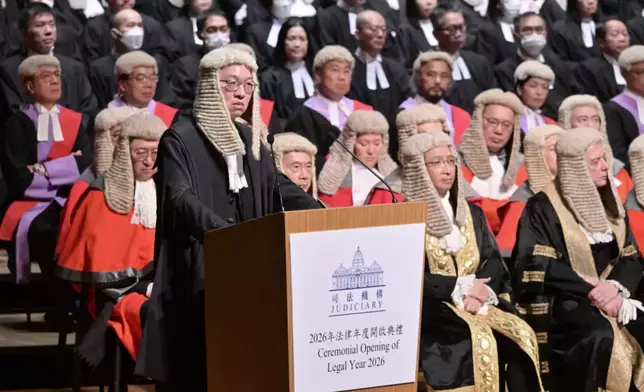 Mr Paul Lam, the Secretary for Justice, Photo source: HKSAR Government Press Releases