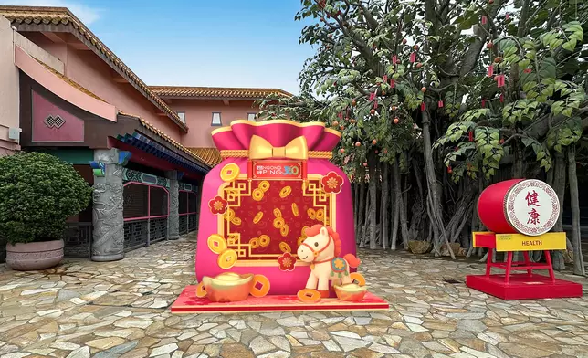 The "Golden Lucky Bag Celebrates the Chinese New Year" Giant Lucky Bag, Photo source: Ngoing Ping 360