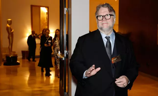 Guillermo del Toro attends the 98th Academy Awards Oscar nominees luncheon on Tuesday, Feb. 10, 2026, at the Beverly Hilton Hotel in Beverly Hills, Calif. (Photo by Caroline Brehman/Invision/AP)