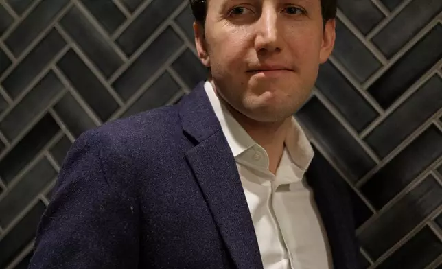 Otis Reid, executive director of Global Health &amp; Wellbeing at Coefficient Giving, poses for a portrait Thursday, Feb. 5, 2026, in Washington. (AP Photo/Moriah Ratner)