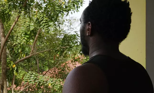 Youga stands at an undisclosed location in Cambodia, on Jan. 22, 2026. (AP Photo)