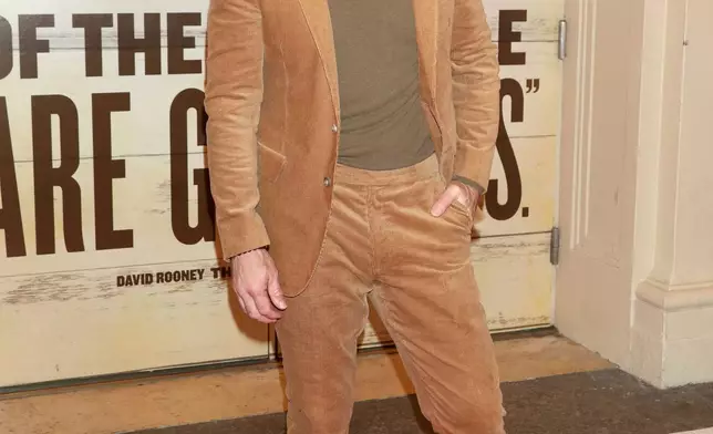 FILE - James Van Der Beek attends the Broadway opening night of "Girl From The North Country" in New York on March 5, 2020. (Photo by Greg Allen/Invision/AP, File)
