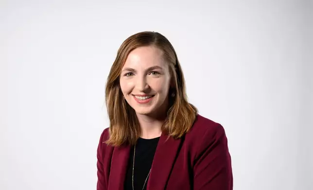 This undated photo shows Star Tribune reporter Liz Sawyer in Minneapolis. (Aaron Lavinsky/Star Tribune via AP)