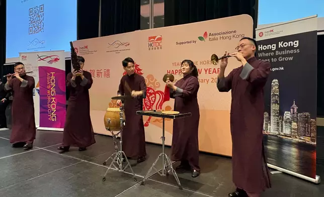 Brussels ETO begins Chinese New Year celebrations in Italy  Source: HKSAR Government Press Releases