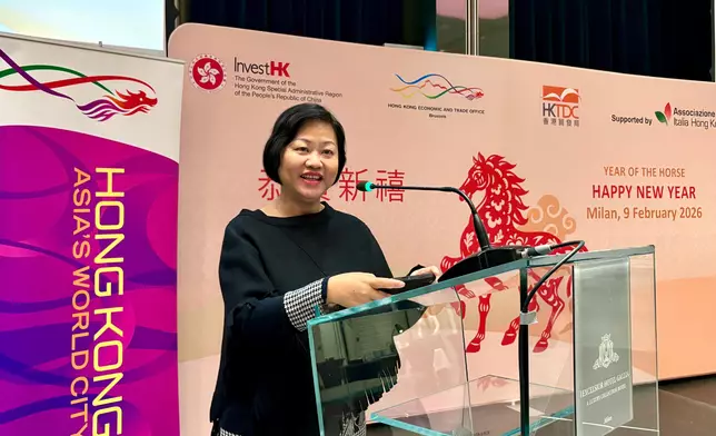 Brussels ETO begins Chinese New Year celebrations in Italy  Source: HKSAR Government Press Releases