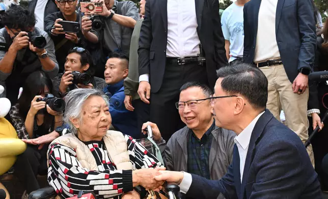 Principal Officials of HKSAR Government commence year-end household visits across 18 districts  Source: HKSAR Government Press Releases