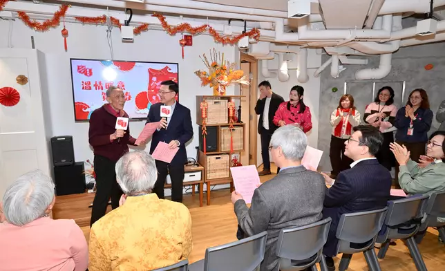 Principal Officials of HKSAR Government commence year-end household visits across 18 districts  Source: HKSAR Government Press Releases