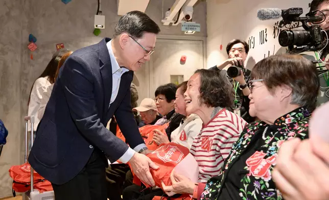 Principal Officials of HKSAR Government commence year-end household visits across 18 districts  Source: HKSAR Government Press Releases