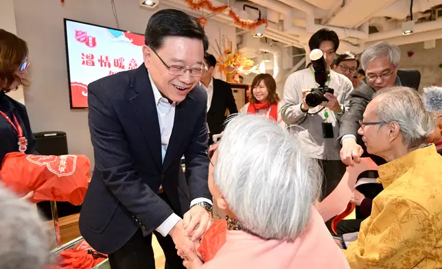 Principal Officials of HKSAR Government commence year-end household visits across 18 districts  Source: HKSAR Government Press Releases