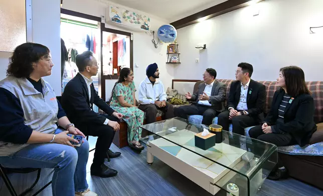 Principal Officials of HKSAR Government commence year-end household visits across 18 districts  Source: HKSAR Government Press Releases