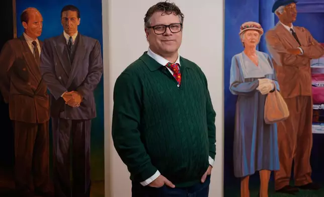 SAG-AFTRA president Sean Astin poses for a portrait at his office in Los Angeles on Dec. 19, 2025. (AP Photo/Chris Pizzello)