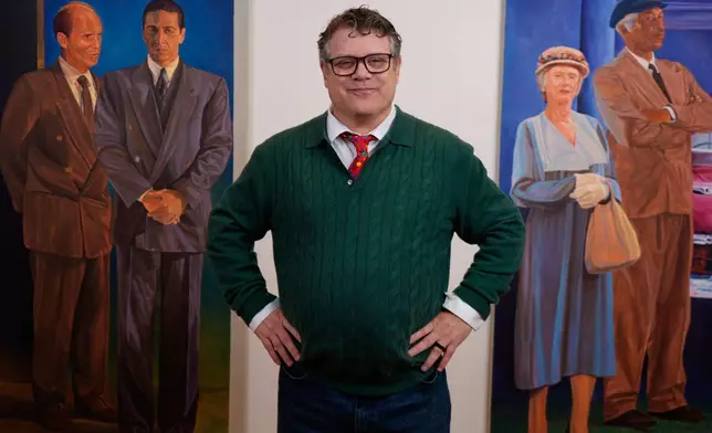 SAG-AFTRA president Sean Astin poses for a portrait at his office in Los Angeles on Dec. 19, 2025. (AP Photo/Chris Pizzello)