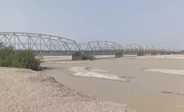 This undated photo provided by the Alaska Department of Transportation and Public Facilities shows a trestle bridge, that the state of Alaska is planning to replace, spanning the Gerstle River about 30 miles southeast of Delta Junction. (Alaska Department of Transportation and Public Facilities via AP)