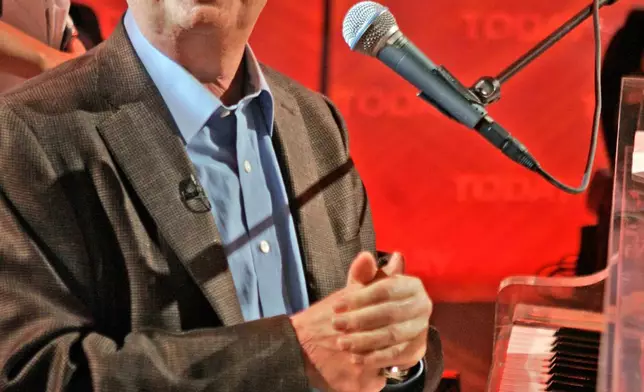 FILE - Singer and song writer Neil Sedaka appears on the NBC "Today" television show in New York Thursday Oct. 25, 2007. (AP Photo/Richard Drew, File)