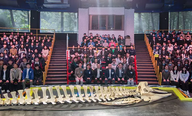 The programme has involved over 190 students from 13 secondary schools across Hong Kong. They will assist in the preparation of a complete skeleton of the rare Longman's beaked whale, with public exhibitions of the specimen scheduled for the second and fourth quarters of 2027.