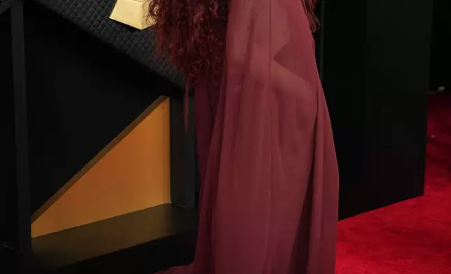 Chappell Roan arrives at the 68th annual Grammy Awards on Sunday, Feb. 1, 2026, in Los Angeles. (Photo by Jordan Strauss/Invision/AP)