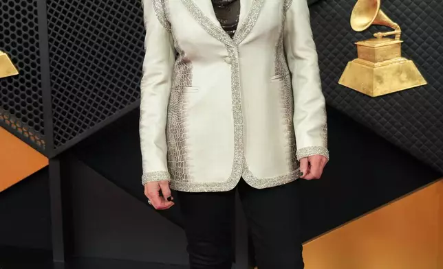 Reba McEntire arrives at the 68th annual Grammy Awards on Sunday, Feb. 1, 2026, in Los Angeles. (Photo by Jordan Strauss/Invision/AP)