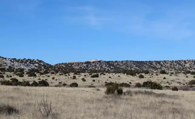 San Rafael Ranch, which was previously owned by Jeffrey Epstein and called the Zorro Ranch, is seen, Jan. 31, 2026, near Stanley, N.M. (AP Photo/Savannah Peters)