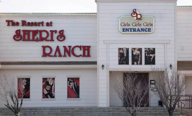 Sheri's Ranch, a brothel, is shown on Thursday, Feb. 12, 2026, in Pahrump, Nev. (AP Photo/Ian Maule)