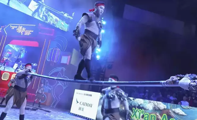 The performance of Xi'an Acrobatic Troupe, Photo source: Screenshot of the Tourism Board's YT video