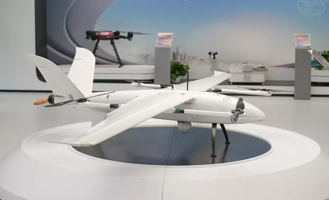 The tech products shown in the exhibition hall, Photo by Bastille Post