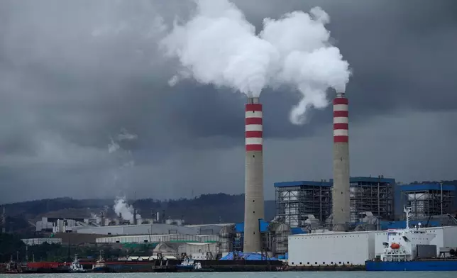 FILE - Indonesia Weda Bay Industrial Park operates in Central Halmahera, North Maluku province, Indonesia, on June 8, 2024. (AP Photo/Achmad Ibrahim, File)