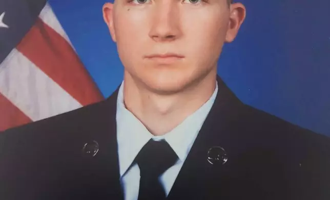 This image provided by the Ohio National Guard shows Capt. Curtis J. Angst. (Ohio National Guard via AP)