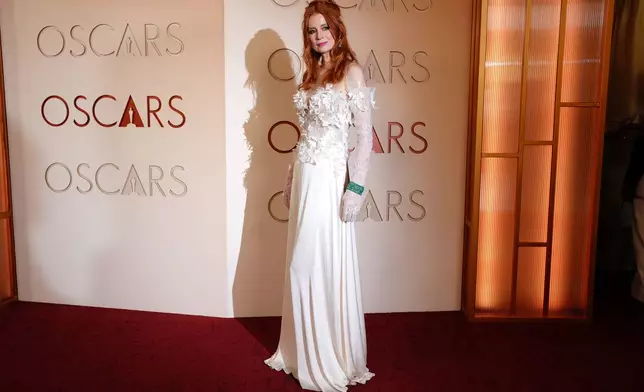 Odessa Rae arrives at the Oscars on Sunday, March 15, 2026, at the Dolby Theatre in Los Angeles. (Photo by Jordan Strauss/Invision/AP)