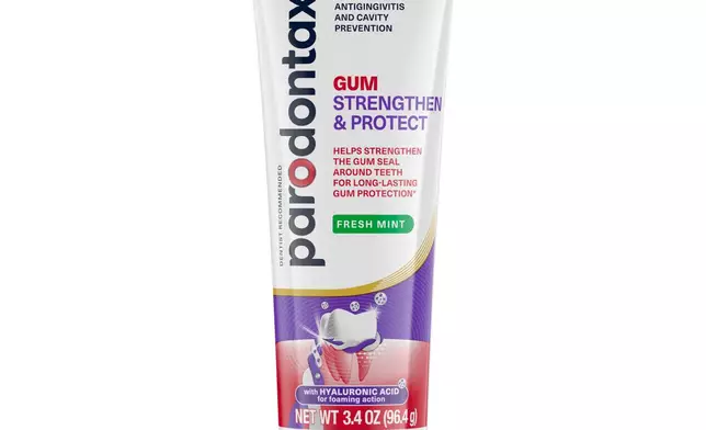 Designed for everyday use, parodontax Gum Strengthen &amp; Protect Toothpaste helps strengthen gum resilience and protect against gum problems with continued twice-daily use.