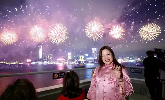 The Chinese New Year Fireworks Display, Photo source: FB@Miss Rosanna Law