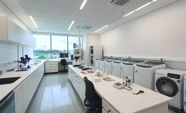 IFF's home care application lab in Brazil.